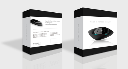 無線充包裝設計 平面美學與包裝工藝的和諧交融